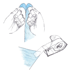 Przygotowanie folii okiennej